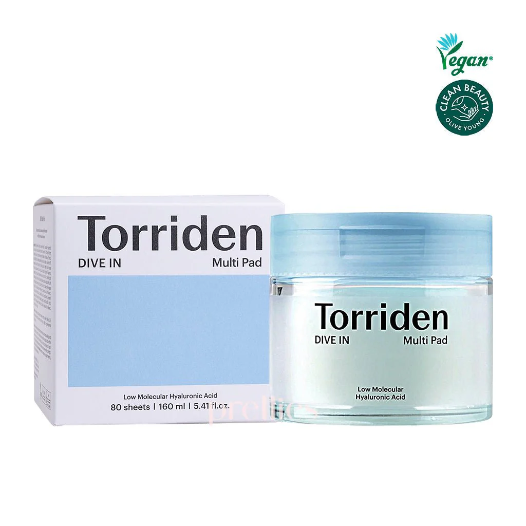 Torriden Dive In Low Molecular Hyaluronic Acid Multi Pad 80 pads