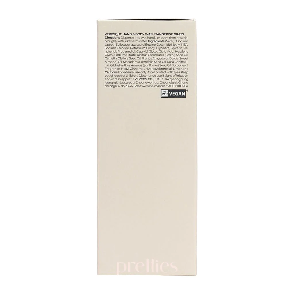 Veridique Perfumed Hand & Body Wash (Tangerine Grass) 300ml - Image 6